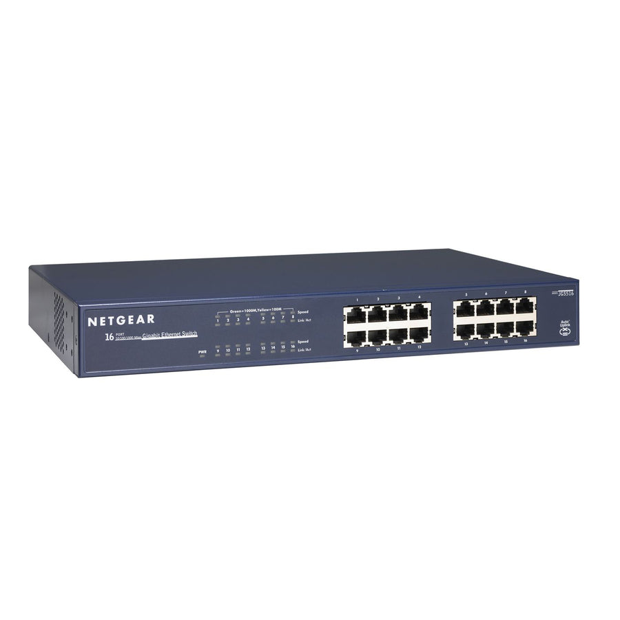 NETGEAR 16-Port Gigabit Unmanaged Switch, JGS516