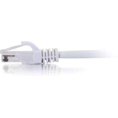 C2G-30ft Cat6 Snagless Unshielded (UTP) Network Patch Cable - White