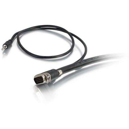 C2G 50ft VGA Video + 3.5mm AUX Stereo Audio Cable - In Wall CMG-Rated - M/M