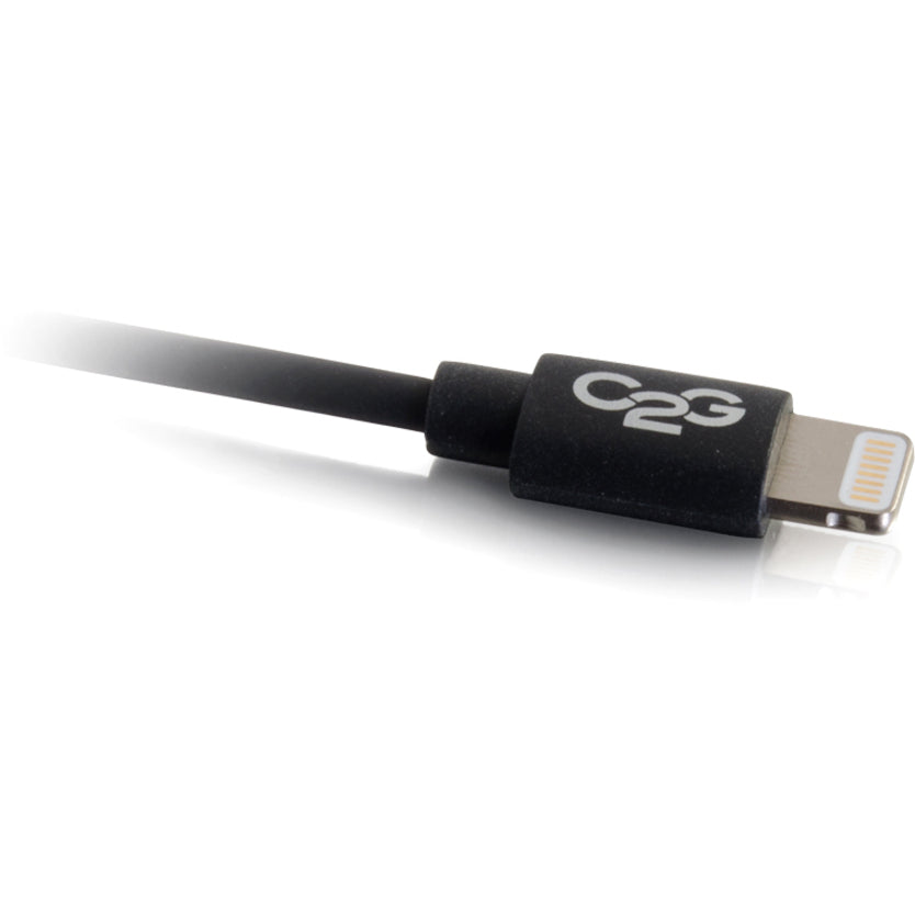 C2G 1m USB A to Lightning Cable - Charging Cable - iPhone Cable - 3ft Black