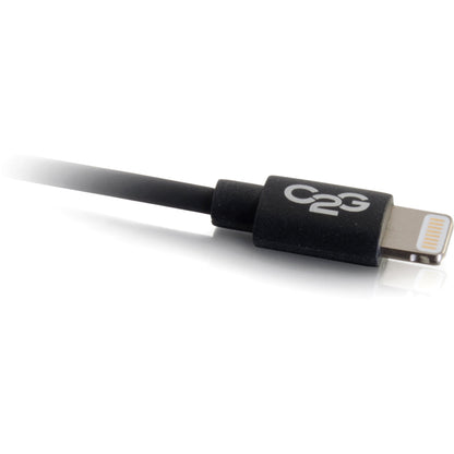 C2G 1m USB A to Lightning Cable - Charging Cable - iPhone Cable - 3ft Black