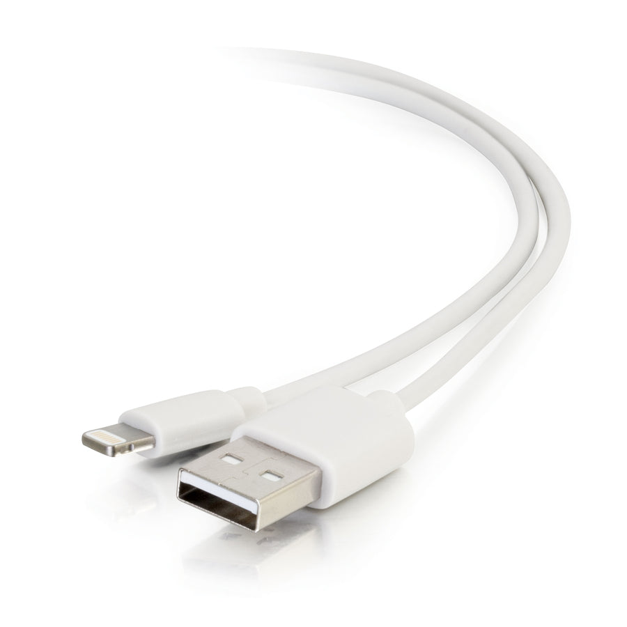 C2G 1m Lightning Cable - USB A to Lightning Cable - Charging Cable