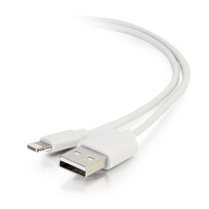 C2G 1m Lightning Cable - USB A to Lightning Cable - Charging Cable