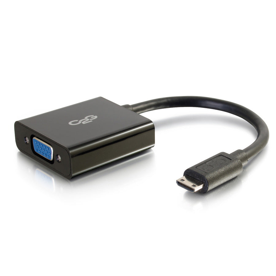 C2G Mini HDMI to VGA Adapter - Mini HDMI to VGA Converter - Male to Female