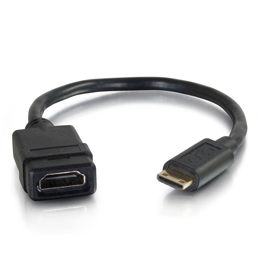 C2G Mini HDMI to HDMI Adapter - Mini HDMI to HDMI Converter - Mal/F