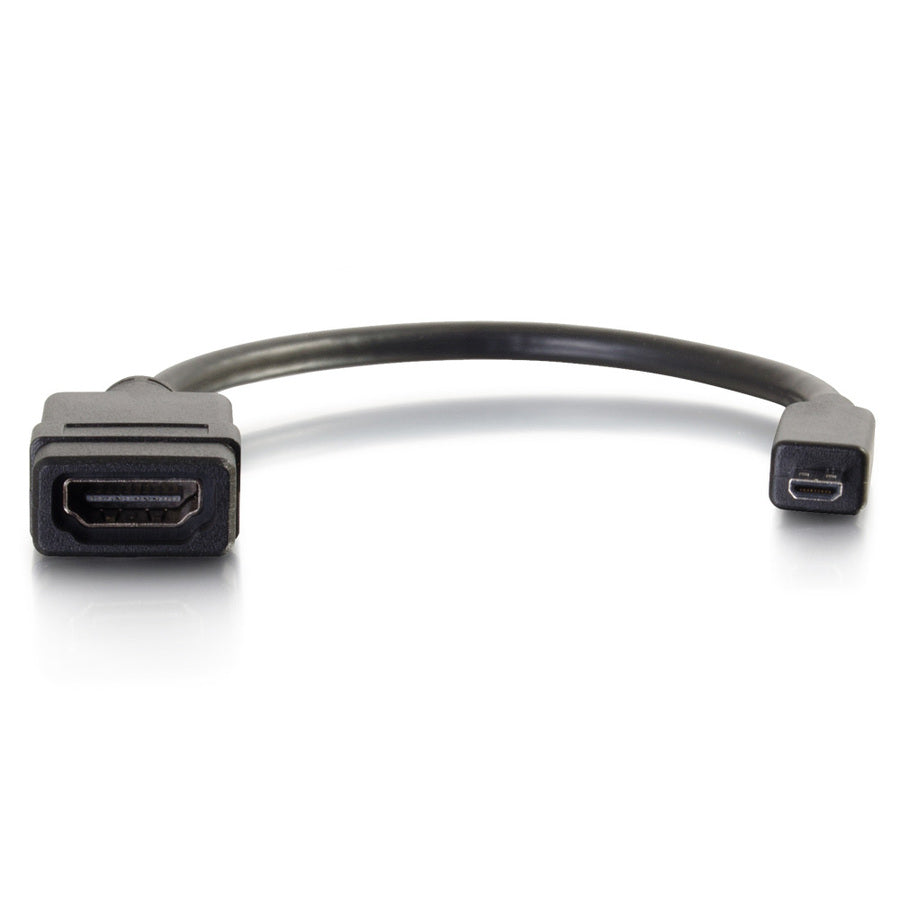 C2G Micro HDMI to HDMI Adapter - Micro HDMI to HDMI Converter - M/F