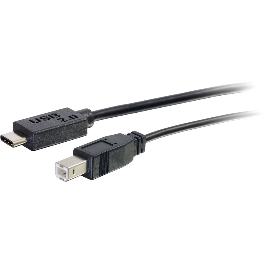 C2G 3ft USB C to USB B Cable - USB C 2.0 to USB B - M/M