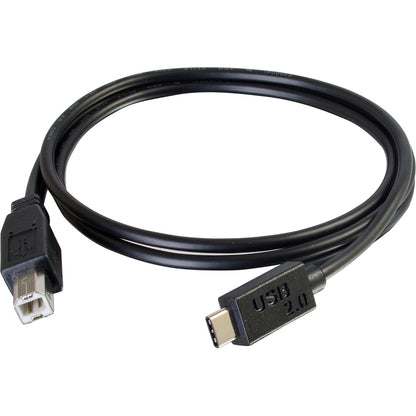 C2G 6ft USB C to USB B Cable - USB C 2.0 to USB B - M/M