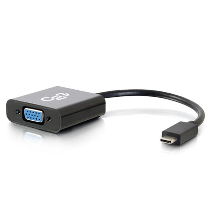 C2G USB C to VGA Video Adapter Converter - USB 3.1 - 1080p - M/F