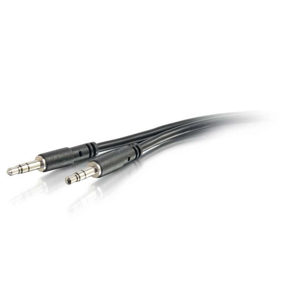 C2G 6ft 3.5mm Slim Audio Cable - AUX Cable - M/M