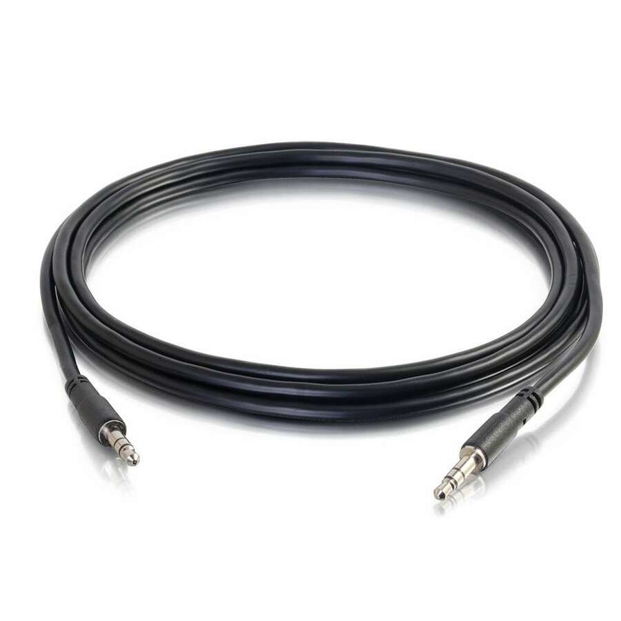 C2G 10ft Slim Aux 3.5mm Audio Cable - M/M