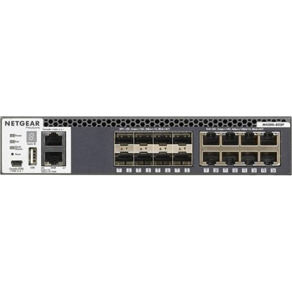 Netgear M4300 Stackable Managed Switch with 16x10G Including 8x10GBASE-T and 8xSFP+ Layer 3