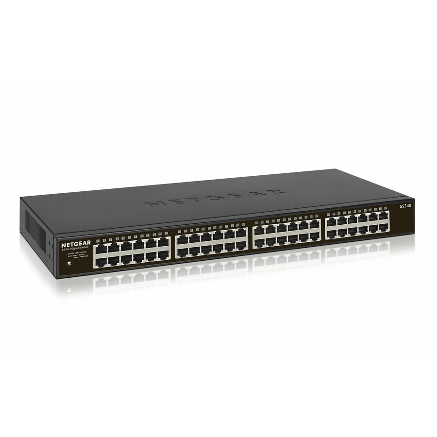 Netgear 48-port Gigabit Ethernet Rackmount Unmanaged Switch (GS348)