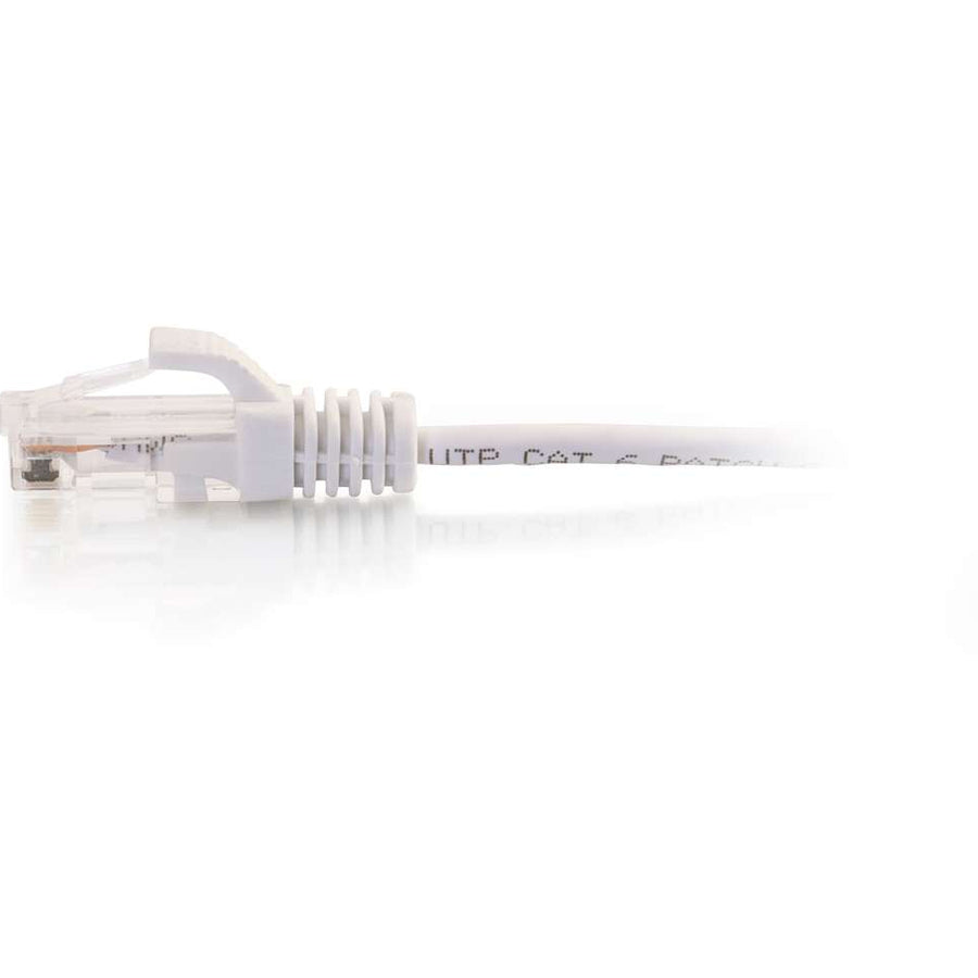 C2G 5ft Cat6 Ethernet Cable - Slim - Snagless Unshielded (UTP) - White