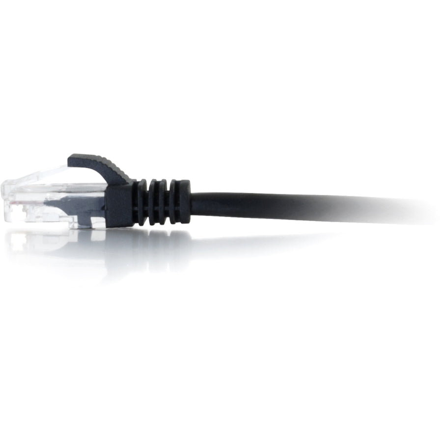 C2G-75ft Cat5e Snagless Unshielded (UTP) Network Patch Cable - Black