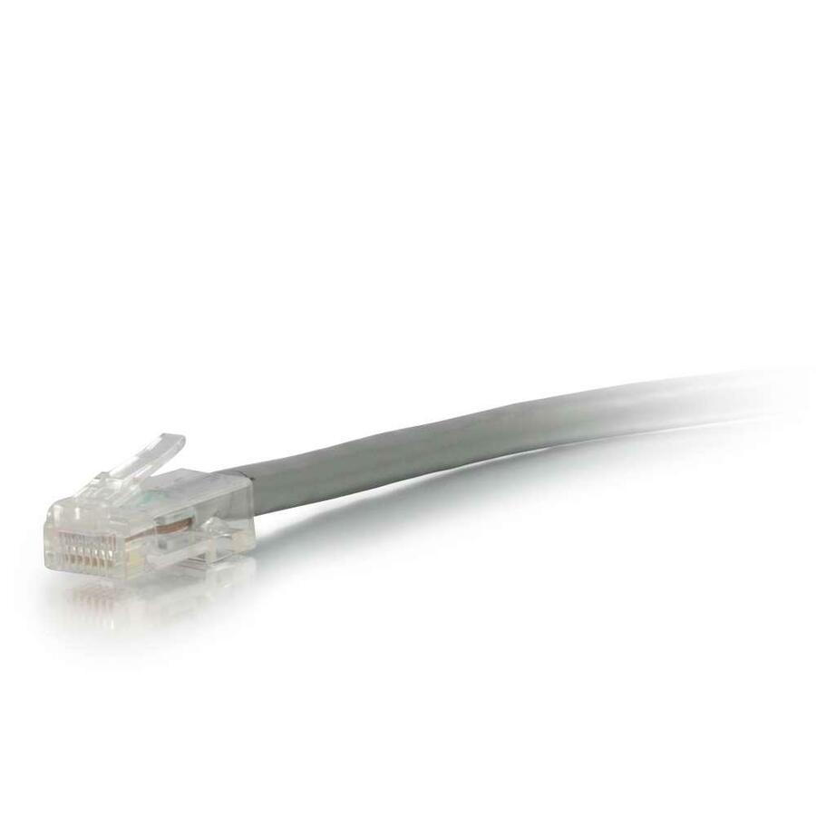 C2G-35ft Cat5e Non-Booted Unshielded (UTP) Network Patch Cable - Gray