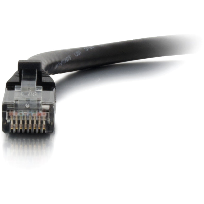 C2G 1ft Cat6 Ethernet Cable - Snaglass Unshielded (UTP) - Black