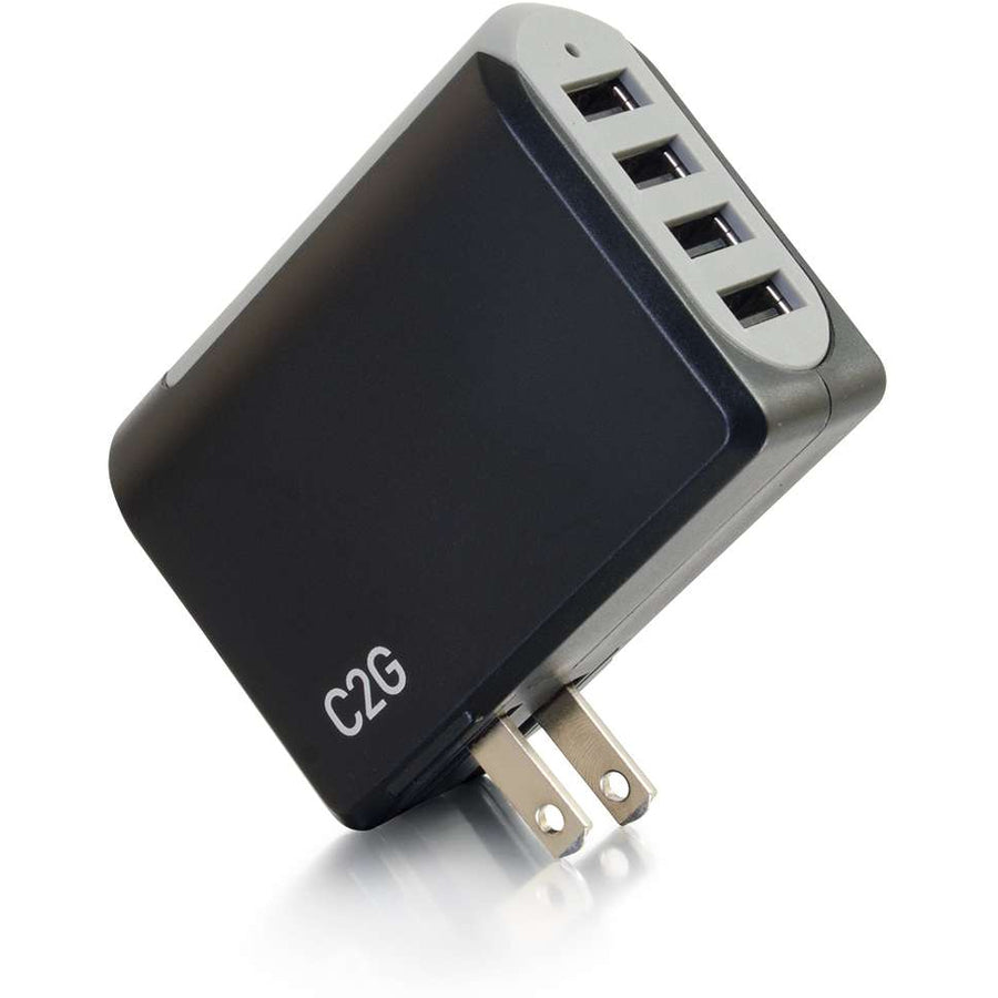Legrand 4-Port USB Wall Charger - AC to USB Adapter, 5V 4.8A Output
