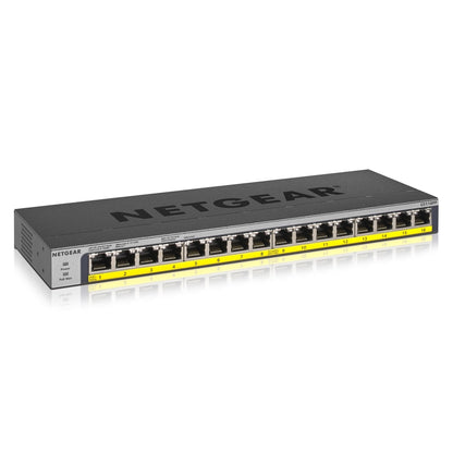 Netgear 16-Port 183W PoE/PoE+ Gigabit Ethernet Unmanaged Switch