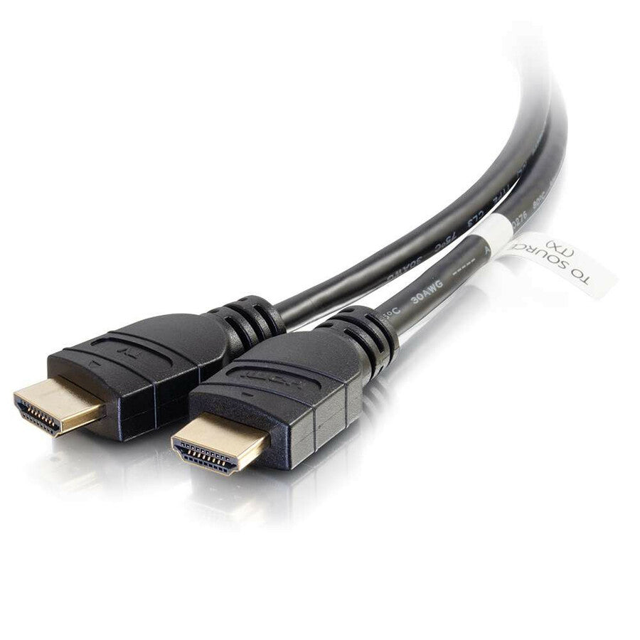 C2G 25ft 4K HDMI Cable - Active High Speed HDMI Cable - CL-3 Rated - 60Hz