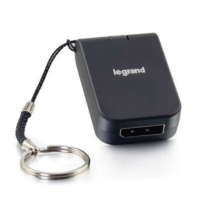 C2G USB C to DisplayPort Adapter - Travel Adapter with Keychain