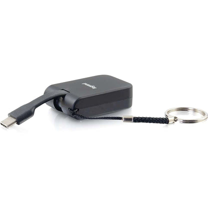 C2G USB C to 4K HDMI Adapter - Travel Adapter with Keychain