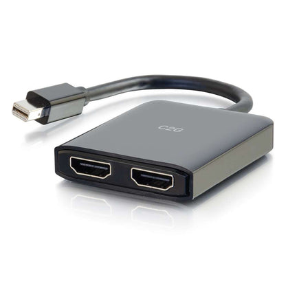 C2G 4K Mini DisplayPort to HDMI Monitor Splitter - Dual Monitor Hub