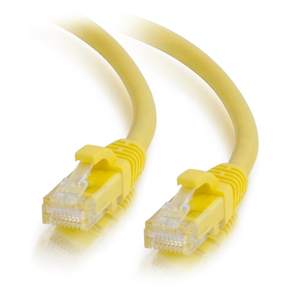 C2G 7ft Cat6a Unshielded Ethernet Cable Cat 6a Network Patch Cable - Yellow