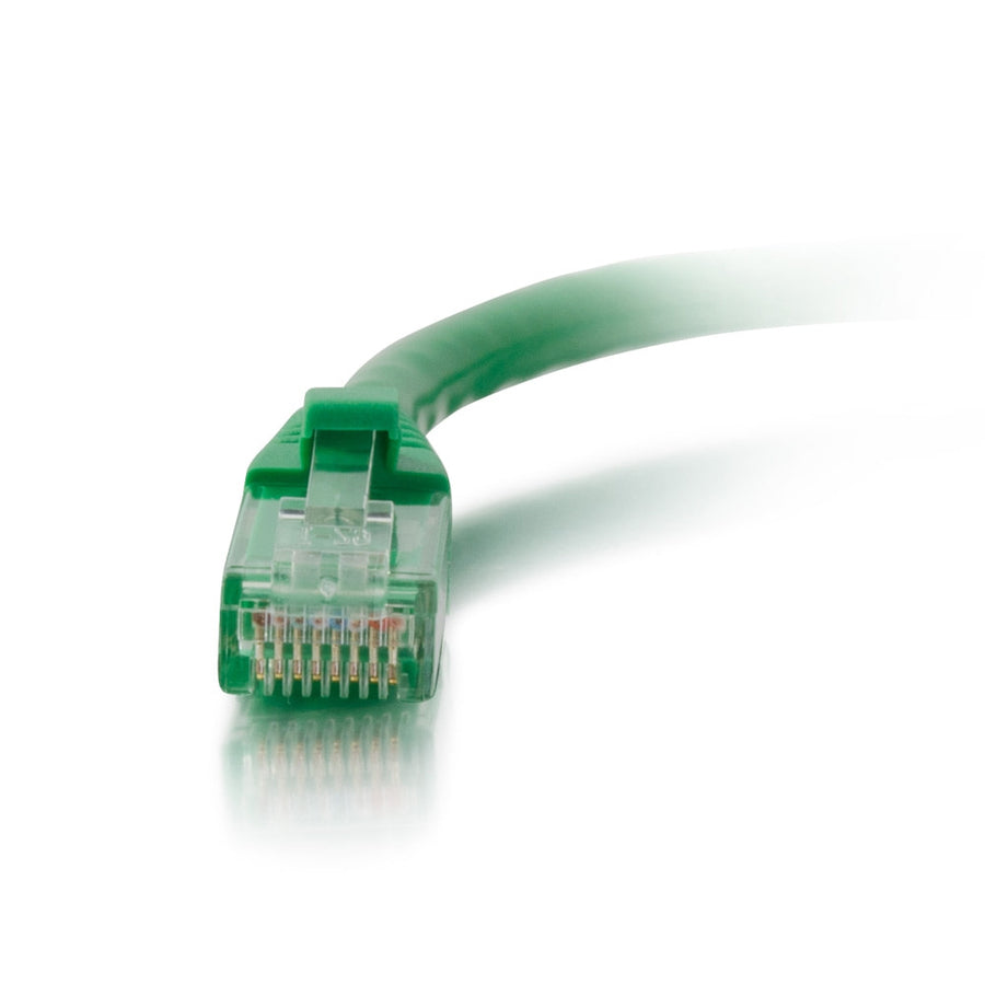 C2G 7ft Cat6a Unshielded Ethernet Cable Cat 6a Network Patch Cable - Green