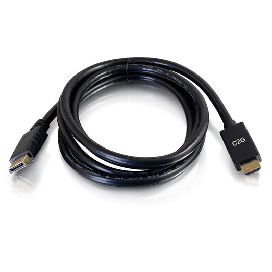 C2G 3ft 4K DisplayPort to HDMI Adapter Cable - Audio/Video - M/M