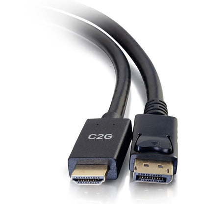 C2G 6ft 4K DisplayPort to HDMI Adapter Cable - Audio/Video - M/M