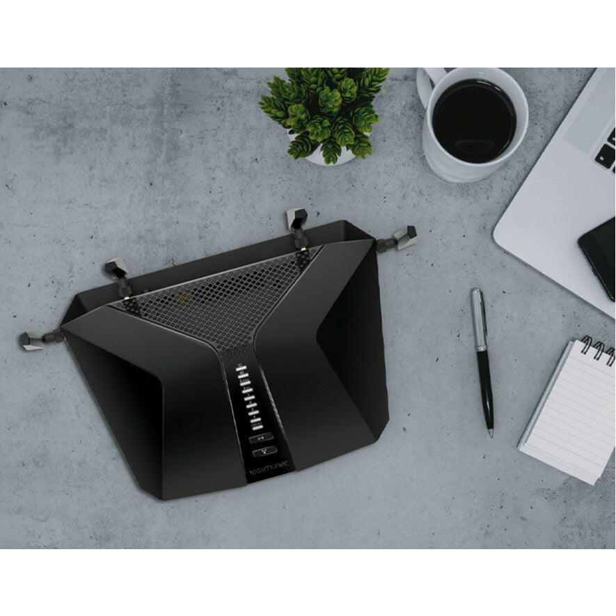 Netgear Nighthawk AX6 RAX50 Wi-Fi 6 IEEE 802.11ax Ethernet Wireless Router