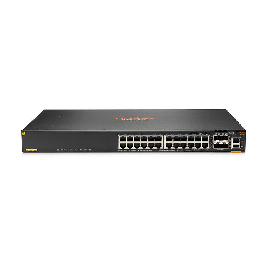Aruba 6200F 24G Class4 PoE 4SFP+ 370W Switch