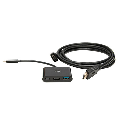 C2G USB C Mini Docking Station Kit for Chromebook - 6ft HDMI Cable Included