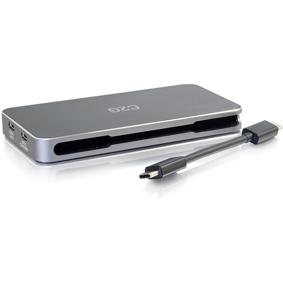 C2G Dual Monitor Docking Station Kit - USB C to 4K HDMI, DisplayPort & VGA