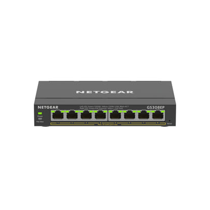 Netgear 8-Port Gigabit Ethernet PoE+ Smart Managed Plus Switch