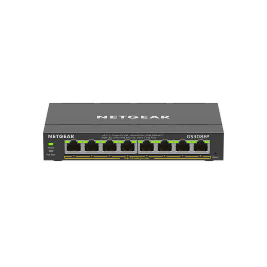 Netgear 8-Port Gigabit Ethernet PoE+ Smart Managed Plus Switch