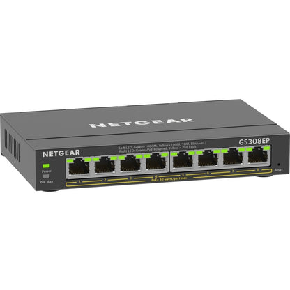 Netgear 8-Port Gigabit Ethernet PoE+ Smart Managed Plus Switch