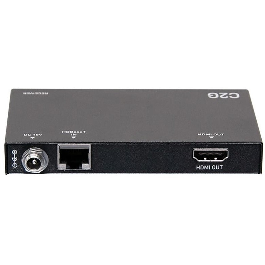 C2G HMDI HDBaseT Extension over Cat - Box Transmitter to Box Receiver - 4K