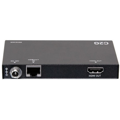 C2G HMDI HDBaseT Extension over Cat - Box Transmitter to Box Receiver - 4K