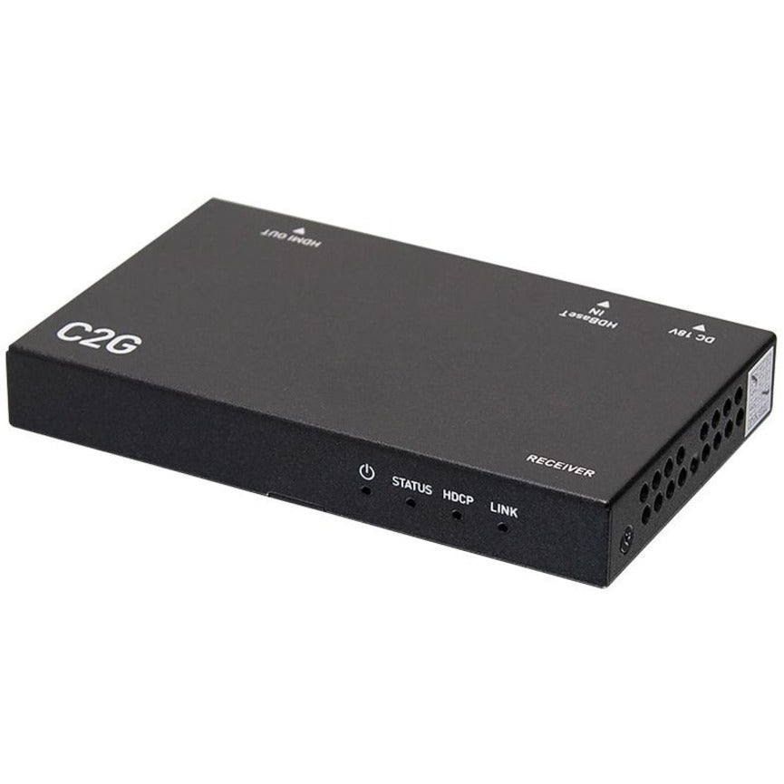 C2G HMDI HDBaseT Extension over Cat - Box Transmitter to Box Receiver - 4K