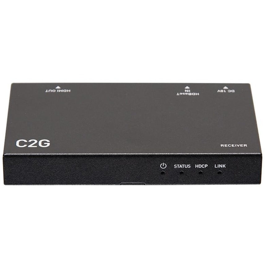 C2G HMDI HDBaseT Extension over Cat - Box Transmitter to Box Receiver - 4K