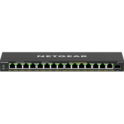 Netgear 16-Port High-Power PoE+ Gigabit Ethernet Plus Switch (231W) with 1 SFP Port