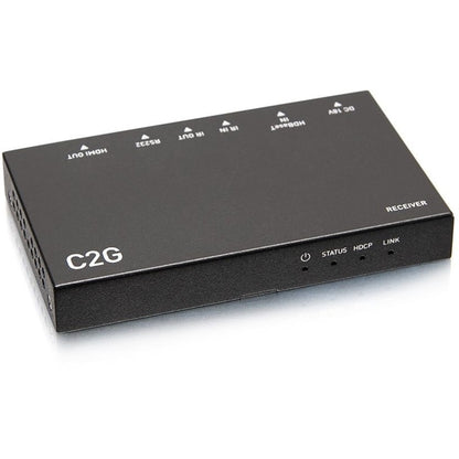 C2G HDMI Ultra-Slim HDBaseT + RS232 And IR over Cat Extender Box Receiver - 4k 60hz