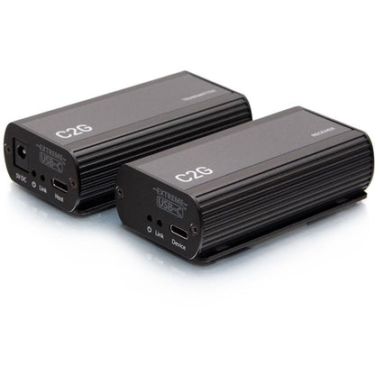 C2G 1-Port USB C Extender Transmitter to Receiver Kit - USB 3.2 Gen 1