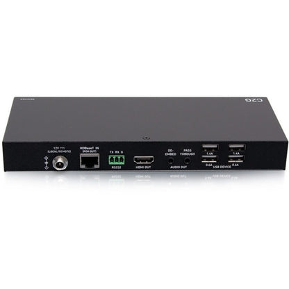 C2G HDMI HDBaseT Wall Plate Transmitter to Box Receiver Extender - 4K 60Hz