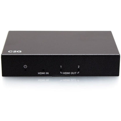 C2G 2-Port HDMI Distribution Amplifier Splitter - 4K 60Hz