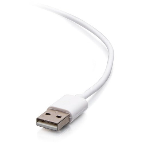 C2G 6ft USB A to Lightning Cable - Charge & Sync Cable - White