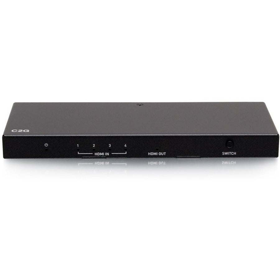 C2G 4-Port HDMI Switch - 4K HDMI Video Switch Box