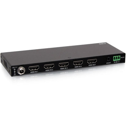 C2G 4-Port HDMI Switch - 4K HDMI Video Switch Box